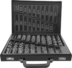 Powerhand 170pcs Drill Bit Box Set - HSS