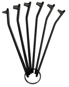 Powerhand 6Pc Ultra Low Profile Offset Torx Set