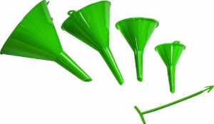 Powerhand 4Pc Round Funnel Set 50-120mm