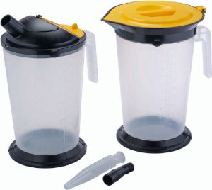 5l Oil Measurement Flask - Twin Pack