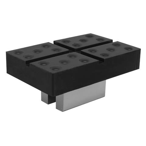 Cross Slotted Rubber Support for Viking Jacking Beams 82mm
