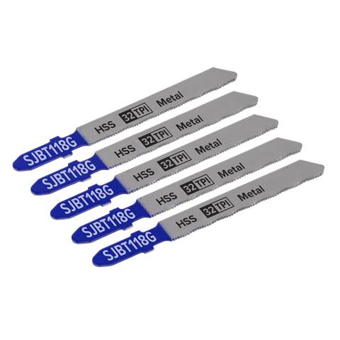 Jigsaw Blade for Metal 75mm 32tpi - Pack of 5