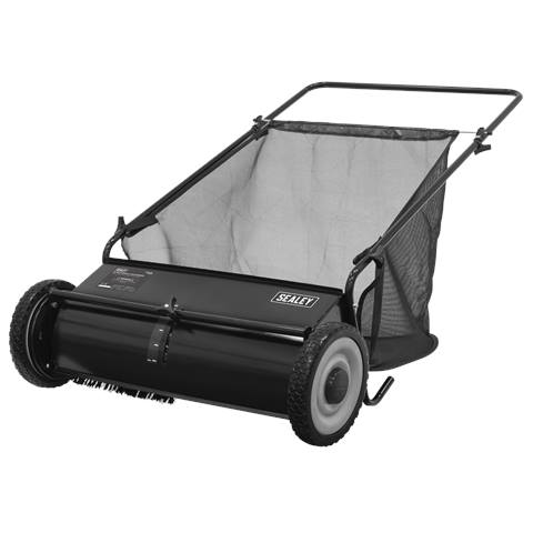 26" Walk Behind Garden Sweeper 200L Capacity