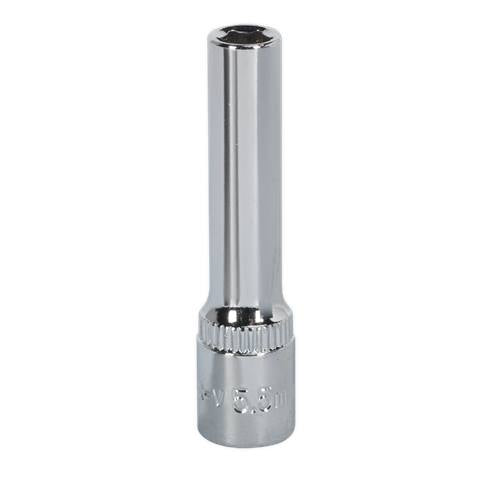 Premier Fully Polished Deep Socket 1/4"Sq Drive 5.5mm