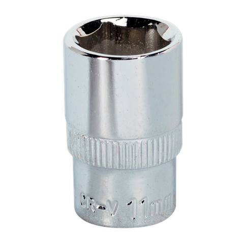 Premier Fully Polished Socket 1/4"Sq Drive 11mm