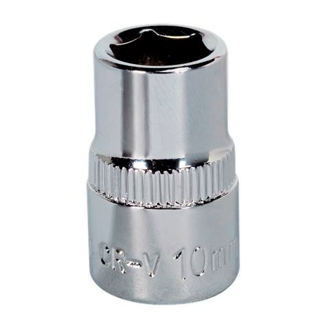 Premier Fully Polished Socket 3/8"Sq Drive 10mm