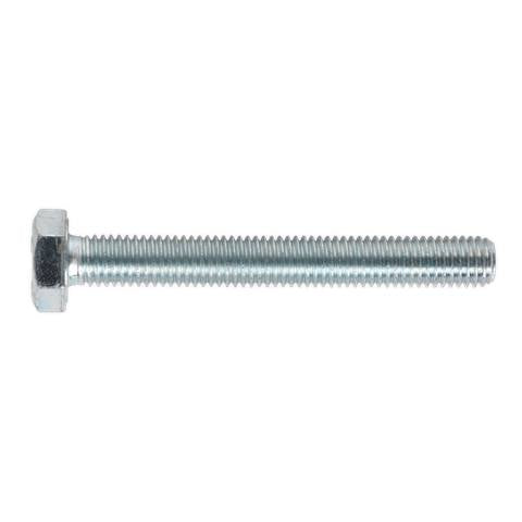 8.8 Zinc Plated HT Setscrew M10 x 80mm, DIN 933 - Pack of 25