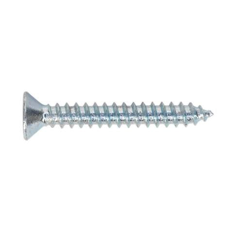 Self-Tapping Countersunk Pozi Screw 3.5 x 25mm, DIN 7982 - Pack of 100