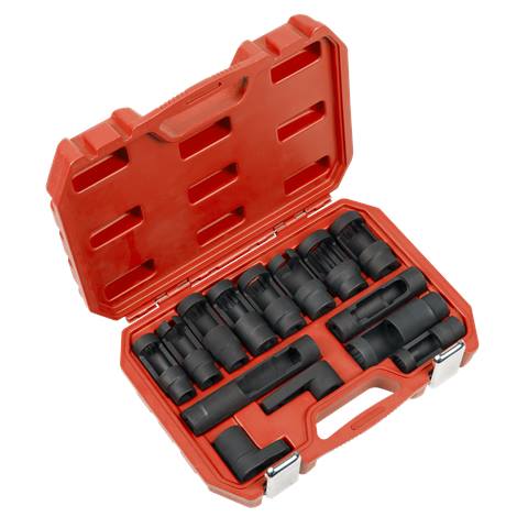 Oxygen & Diesel Injector Window Socket Set 1/2"Sq Drive 14pc