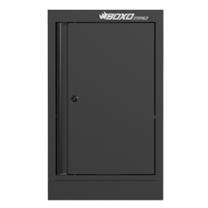 20 Inch Half Height Side Locker Gloss Black Body