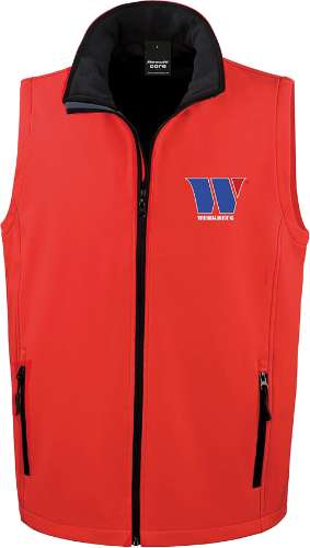 Welzh Soft Shell Activity Body-Warmer (RED)