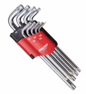 9 Pc Torx Key Wrench Set