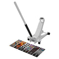 Low Profile Custom Design Trolley Jack with Rocket Lift 2 Tonne - White