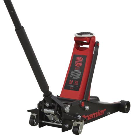 Premier Low Profile Trolley Jack with Rocket Lift 2.5 Tonne