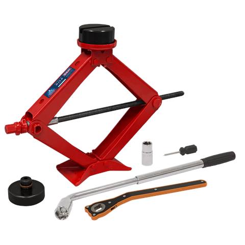 Heavy-Duty Scissor Jack Kit 2 Tonne