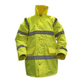Worksafe® Hi-Vis Yellow Jacket with Quilted Lining - Large
