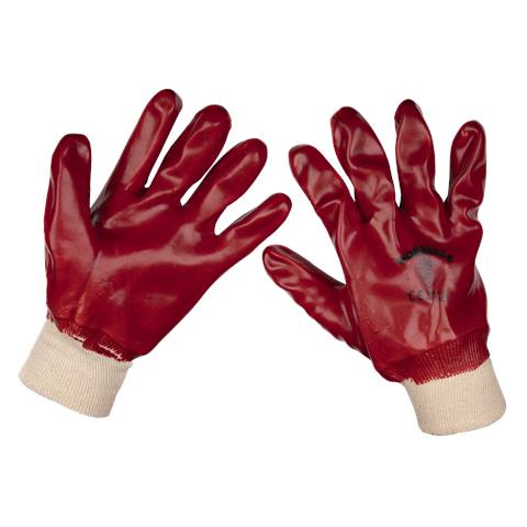 Worksafe® PVC Knit Wrist Gloves, X-Large - Pair