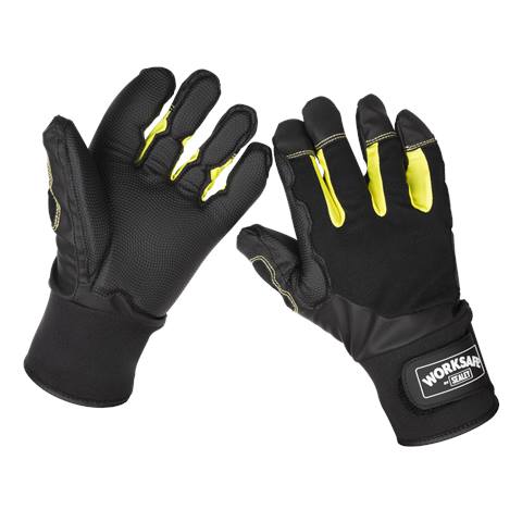 Worksafe® Anti-Vibration Gloves, Large - Pair