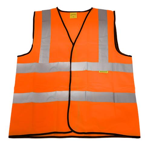 Worksafe® Hi-Vis Orange Waistcoat - XX-Large