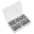 Steel Nut Assortment 1/4"-1/2"UNC 320pc