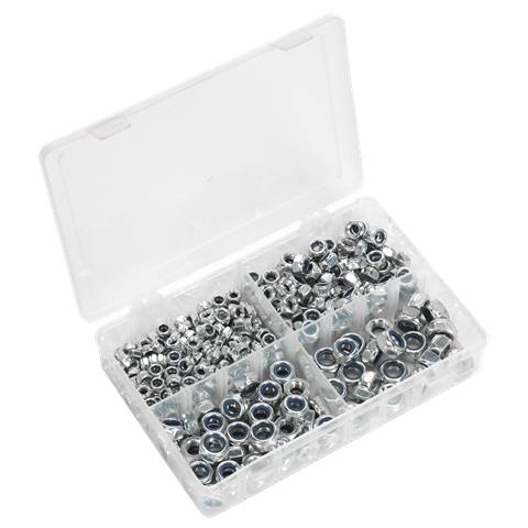 Nylon Locknut Assortment M6-M12 300pc
