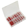 Crimp Terminal Assortment 260pc - Red