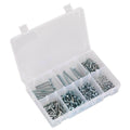 High Tensile Setscrew, Nut & Washer Assortment M5 444pc