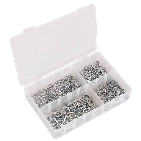 Internal Serrated Lock Washer Assortment M5-M10 1000pc