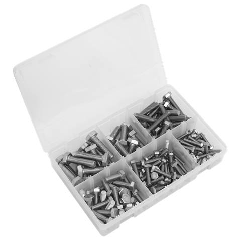 Stainless Steel Setscrew Assortment M5-M10 150pc