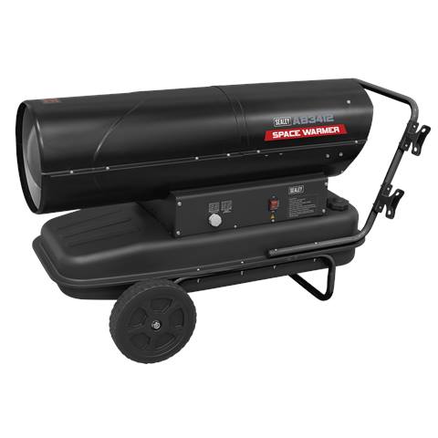 Space Warmer® Kerosene/Diesel Heater with Wheels 340,000Btu/hr