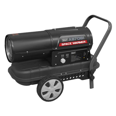 Space Warmer® Kerosene/Diesel Heater with Wheels 70,000Btu/hr