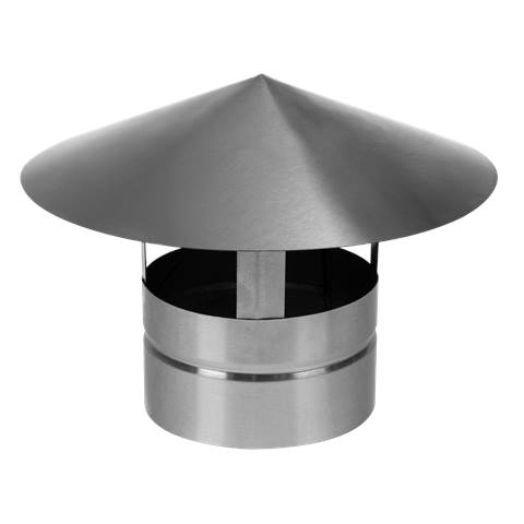 Stainless Steel Exhaust/Flue Rain Cap for ABI1700 150mm