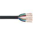 30m Thin Wall Automotive Cable 7 x 0.75mm² 24/0.20mm - Black