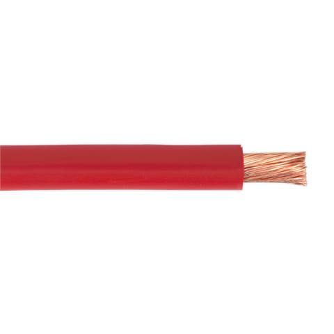 10m Automotive Starter Cable 196/0.40mm 25mm² 170A - Red