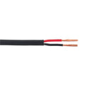 Thin Wall Flat Automotive Cable Twin 2 x 1mm² 32/0.20mm 30m - Black