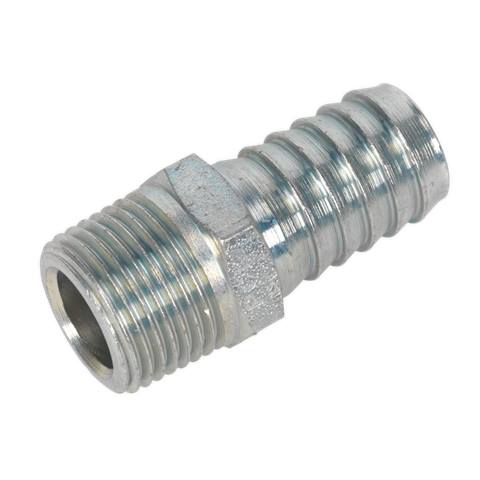 PCL Screwed Tailpiece Male 3/8"BSPT - 1/2" Hose - Pack of 5