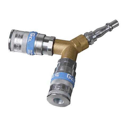 PCL Twin Coupling Y-Adaptor