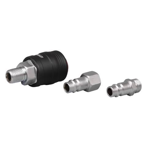 High Flow Air Tool Coupling Kit 1/4"BSPT