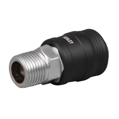 High Flow Coupling Body Male 1/2"BSPT