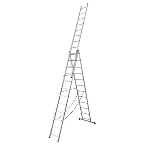 Extension Combination Ladder 3 x 12 Aluminium - EN 131