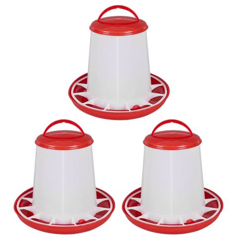 Poultry Feeder 3kg - Pack of 3