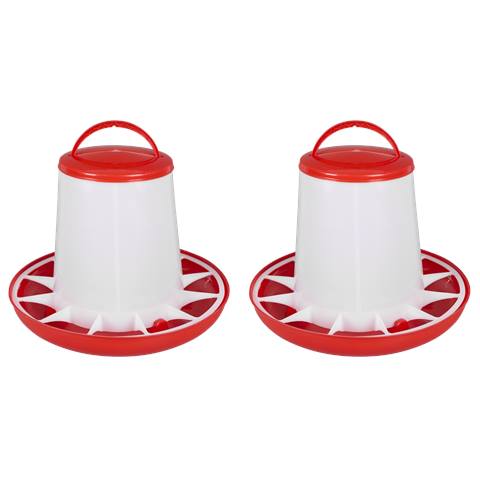Poultry Feeder 6kg - Pack of 2