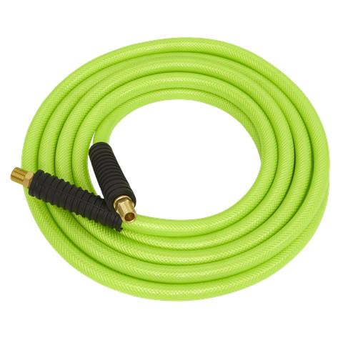 High-Visibility Air Hose with 1/4"BSP Unions 20m x 8mm