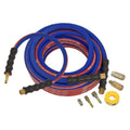 Extra-Heavy-Duty Air Hose Kit with Connectors 15m x 10mm