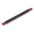 Premier Socket Retaining Rail with 17 Clips 1/2"Sq Drive