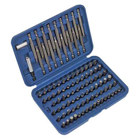 Premier Power Tool/Security Bit Set, Long & Short 99pc