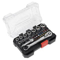 Premier Socket & Colour-Coded Bit Set 1/4"Sq Drive 31pc