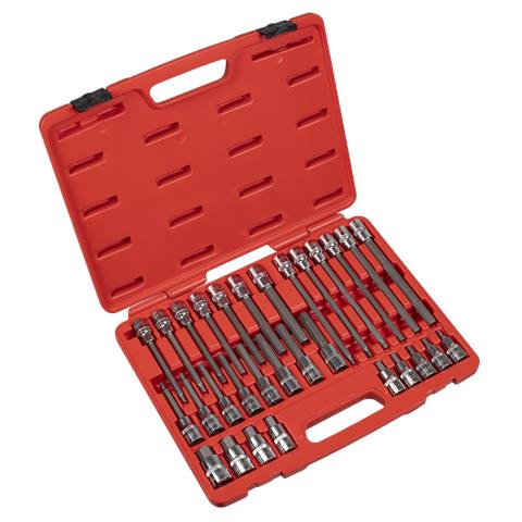 Hex Socket Bit Set 30pc 1/2"Sq Drive
