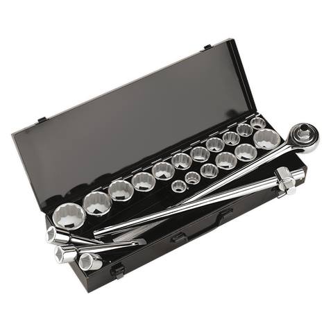 Premier Socket Set 3/4"Sq Drive 12-point 22pc