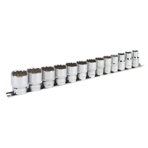 Premier Imperial Socket Set 1/2"Sq Drive 12-point 13pc